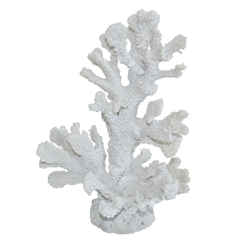 Ty Pennington White Coral Figurine, 9.5" | At Home