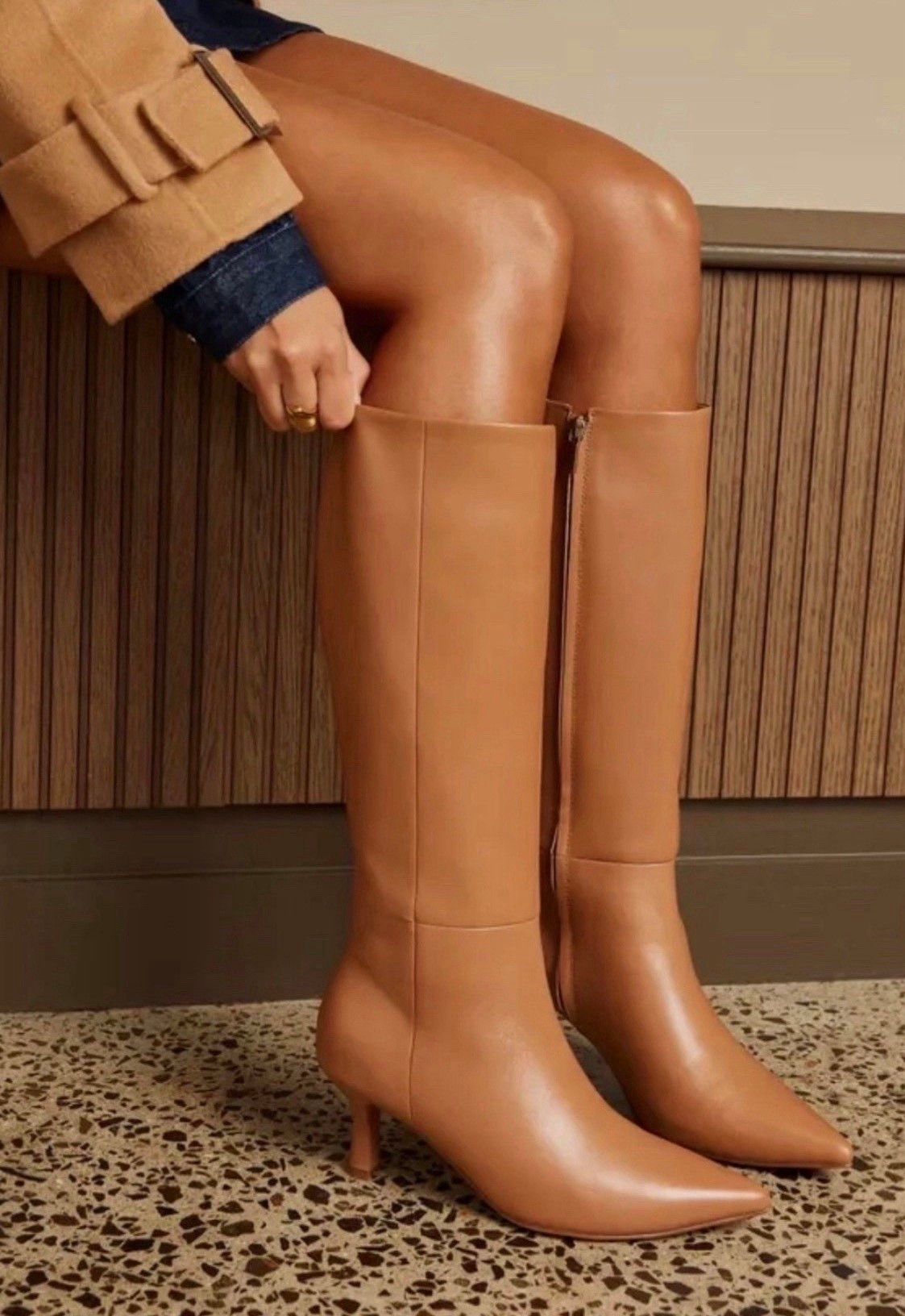 Knee high boots
Tan boots 

#LTKHoliday #LTKSeasonal