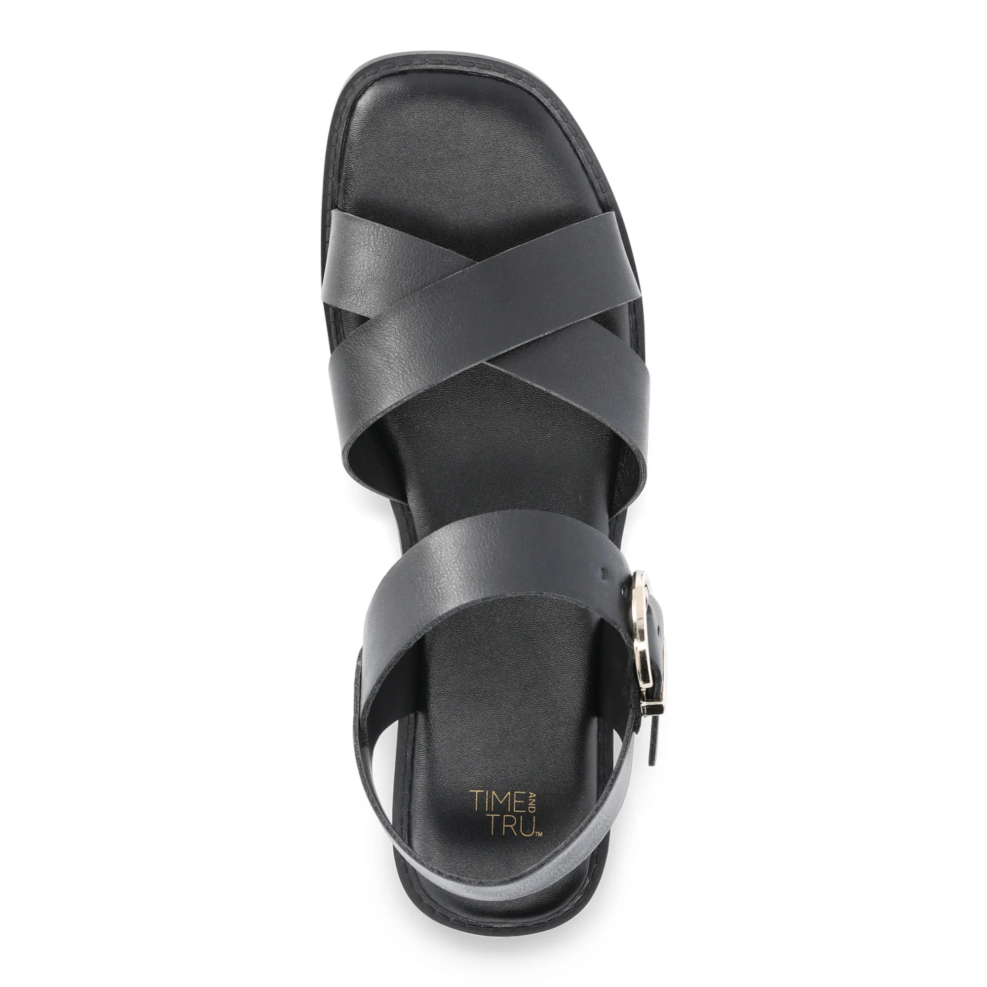 Time and Tru Women's Criss Cross Sandals | Walmart (US)