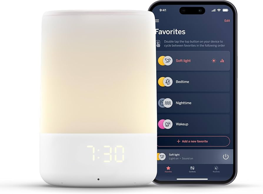 Nanit Sound and Light Smart Baby Night Light and Sound Machine | Audio Monitor | Cry Detection Al... | Amazon (US)