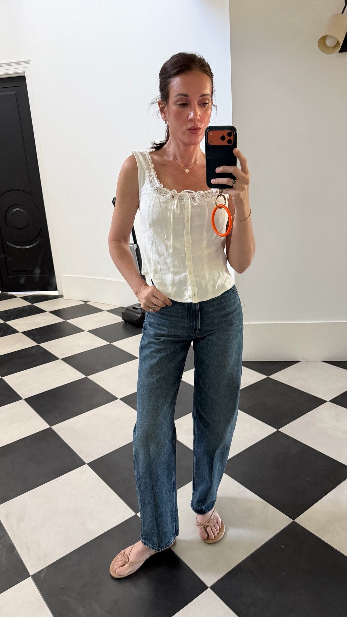 XS top 
23 in jeans