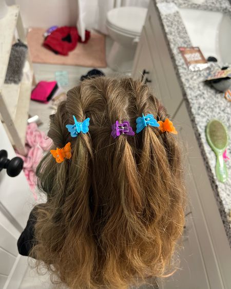 Butterfly clips , hair accessories, y2k fashion 

#LTKkids #LTKfamily