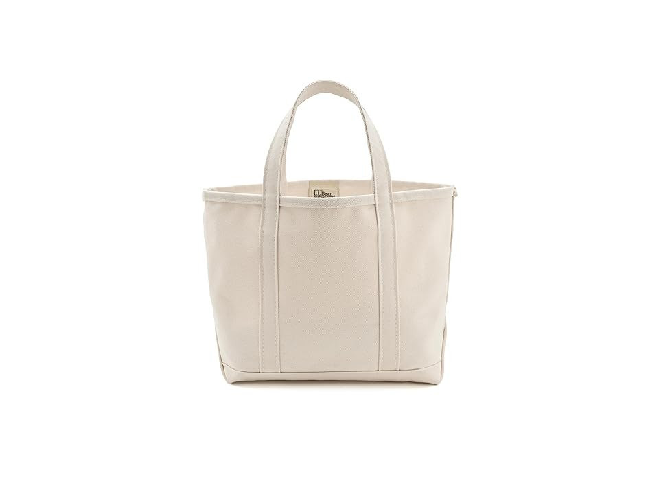 L. L.Bean Boat and Tote Medium Tote Handbags Natural: One Size | Zappos.com