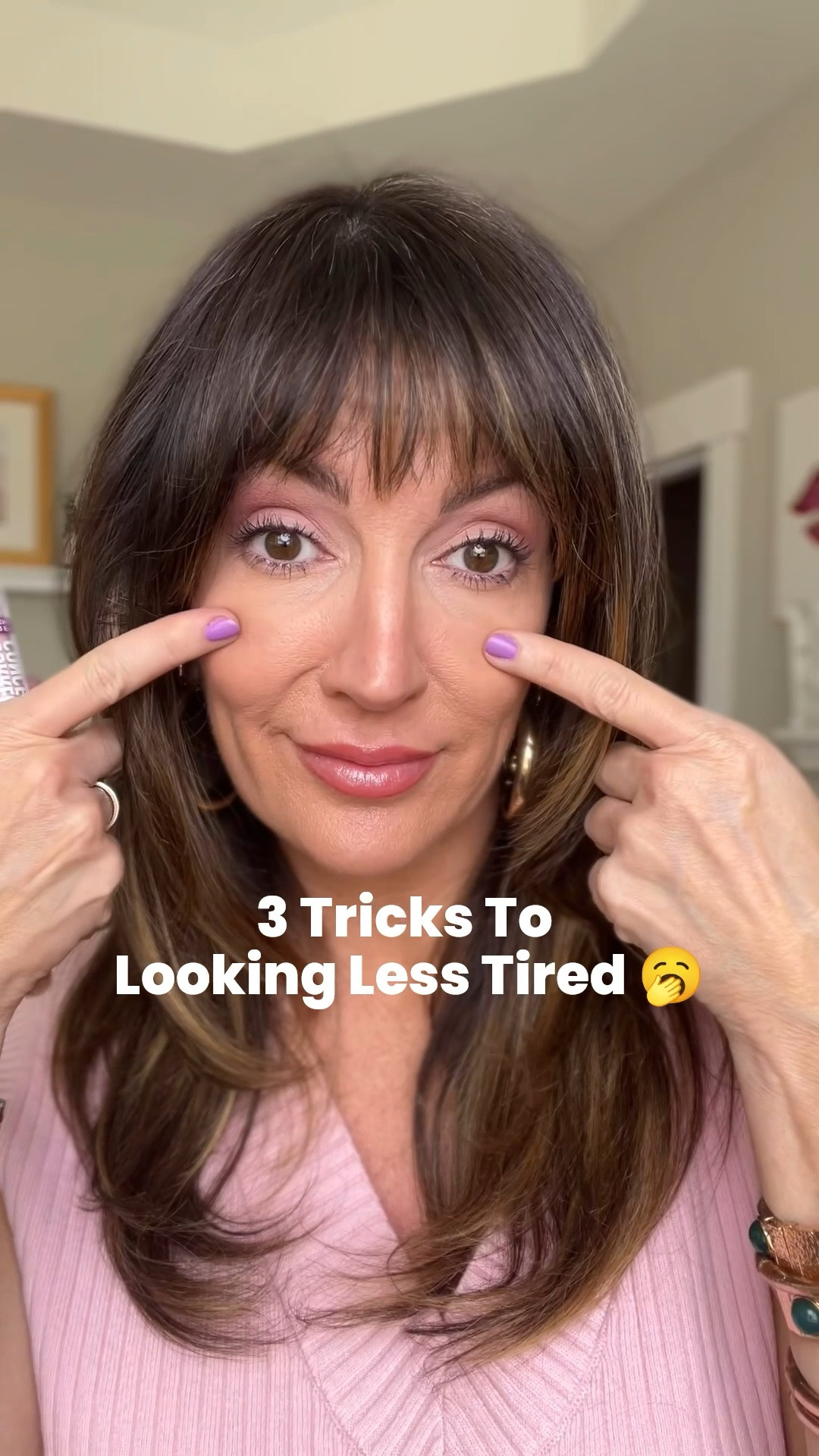 3 things :
🩷 pale pink concealer : shade LIGHT
🩷 warm pink blush very high on cheeks : shade ROSE LATTE
🩷 nude eyeliner in waterline : shade NUDE 


#LTKgrwm #LTKOver40 #LTKBeauty