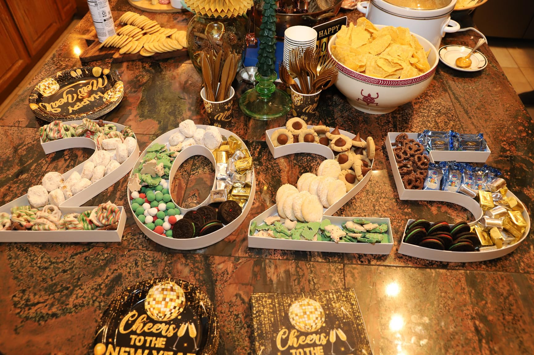 Soul & Lane 2026 Charcuterie Board Numbers, White Fillable Number Boxes for Graduation and New Ye... | Amazon (US)