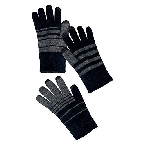 Verloop Trio Touchscreen Gloves - Black/Gray | Amazon (US)