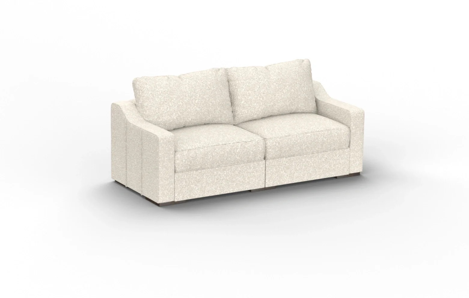 Lovesac 2 Seats + 4 Sides (1 Swept Arm-left + 1 Swept Arm-right) Sactional | Lovesac