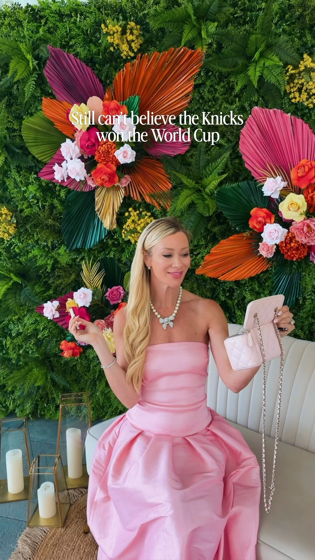 My sports knowledge is more of a state of mind than a credential 🏀🏟️✨

What I can confirm: dressing up and stepping out for a good cause is always in style 💕

Congratulations @hinsdalejwc on an extraordinary luncheon and even more extraordinary fundraising. Supporting women, children, and families in our community is worth showing up for. 

We’re all Dolls here. We’re all winners. 🎀

Dress: under $90 Revolve find (linked)
Necklace: @the_redeemed_collective_ 
Hair: @ateliersalonlemont