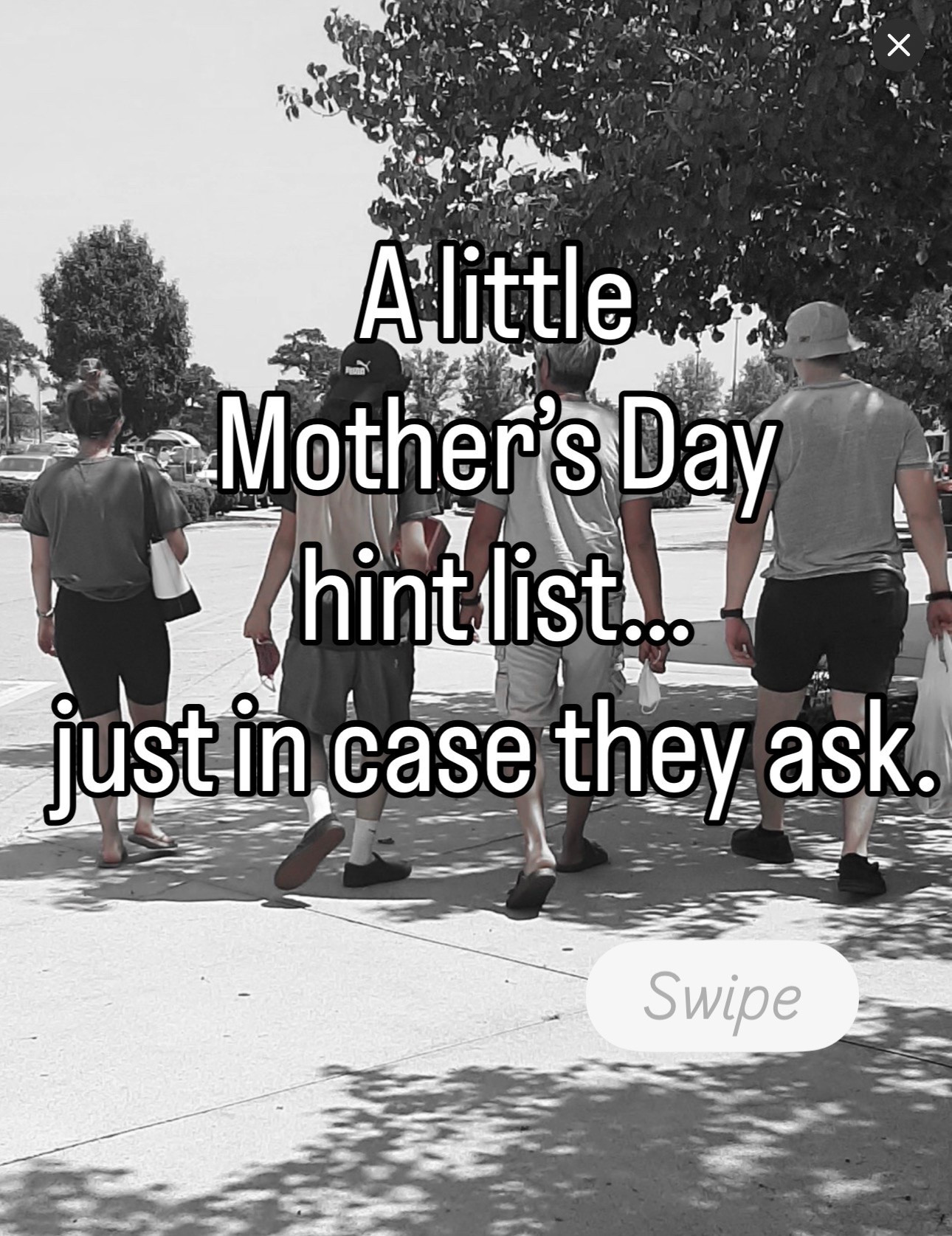 Mother’s Day gift ideas.