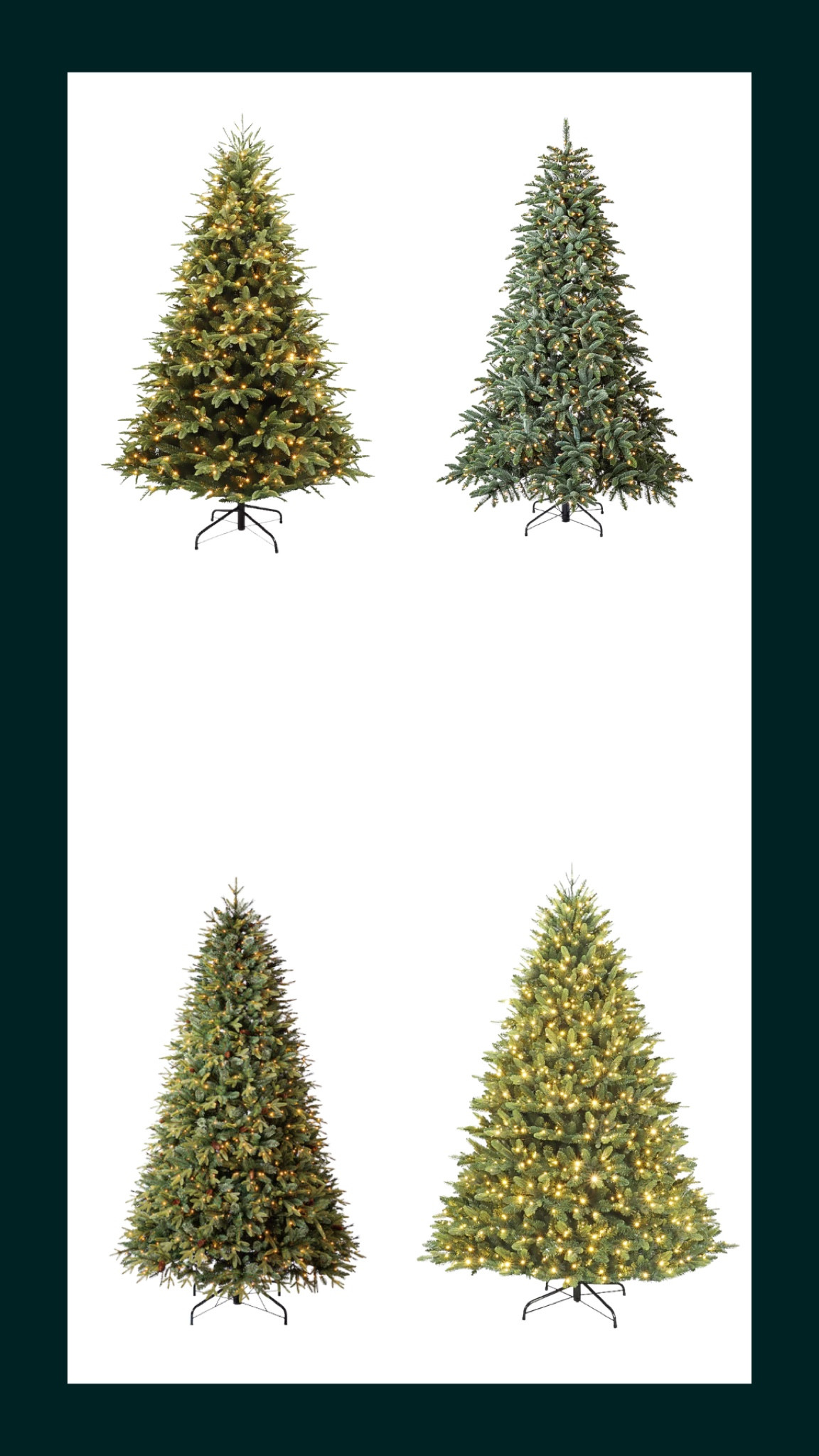 At the top of my holiday agenda: finally replacing the hand-me-down Christmas tree we've had at the cottage for the past four years. Since life looks a little crazy this year, I'm taking advantage of Lowe's Early Black Friday Deals and snagging a tree in November (and setting up pre-Thanksgiving...I know, I know). I've got a few options leading the pack, and I can't wait to turn them into my perfectly grandmillennial holiday dream. Here are the top four contenders, but which do I pick?


#ad #.lowespartner @loweshomeimprovement

#LTKHome #LTKSaleAlert #LTKHoliday