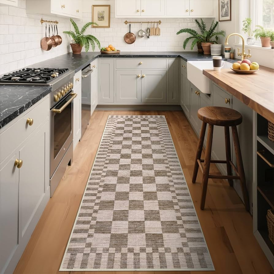 GarveeHome 2x6 Kitchen Runner Rug Non Slip Washable Runner Rug for Hallway | Amazon (US)