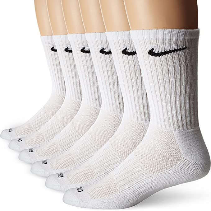 NIKE Dry Cushion Crew Training Socks (6 Pairs) | Amazon (US)