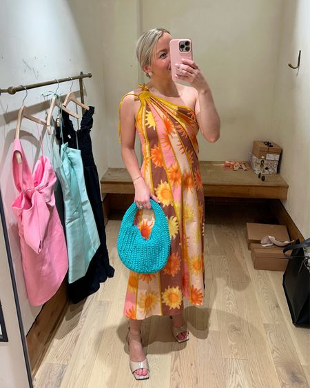 The cutest, sunniest dress of all time?! Perfect for beach or tropical weddings! In the XSP and am 5’1”. I’d say fit is true to size. 🌞 #weddingguest #weddingguestdress #islanddress #tropicalisland #Anthropologie #Anthro #springstyle #springstyleinspo #outfitinspo #summerstyle #summerinspo #springbreakoutfits 

#LTKwedding #LTKshoecrush #LTKitbag