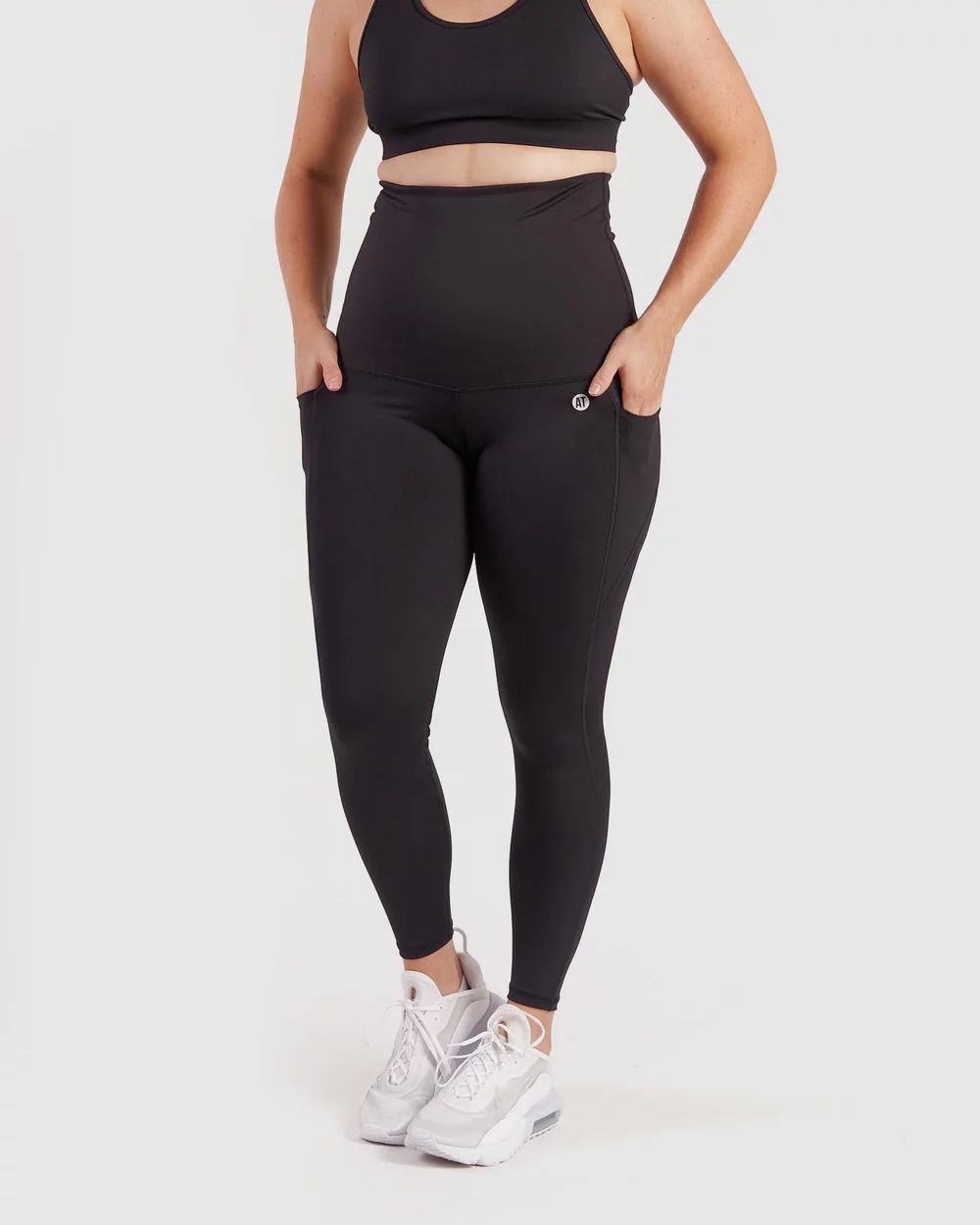 Postnatal Recovery Pocket Full Length Tight - Black | THE ICONIC (AU & NZ)