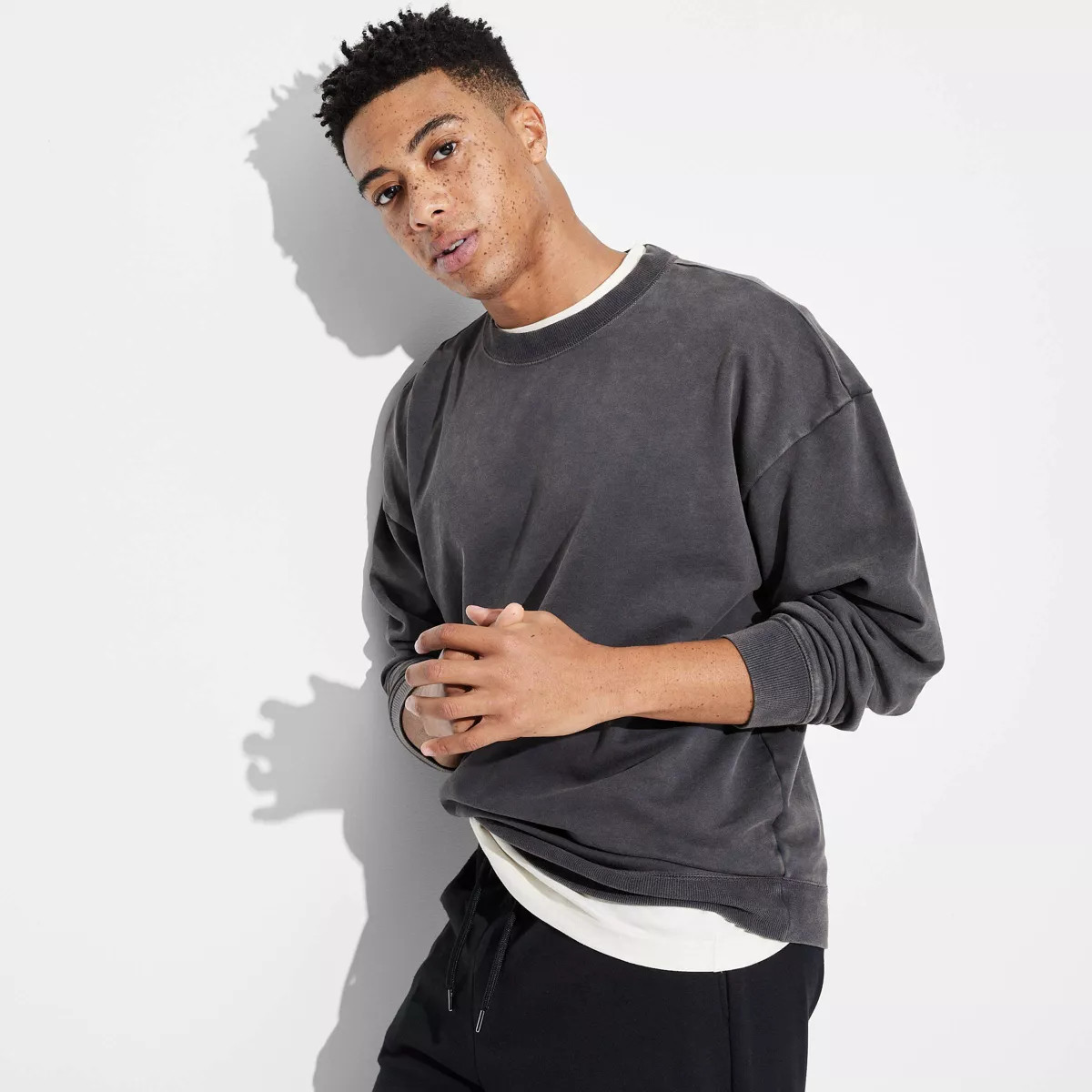 Men's Regular Fit Crewneck Pullover Sweatshirt - Original Use™ | Target