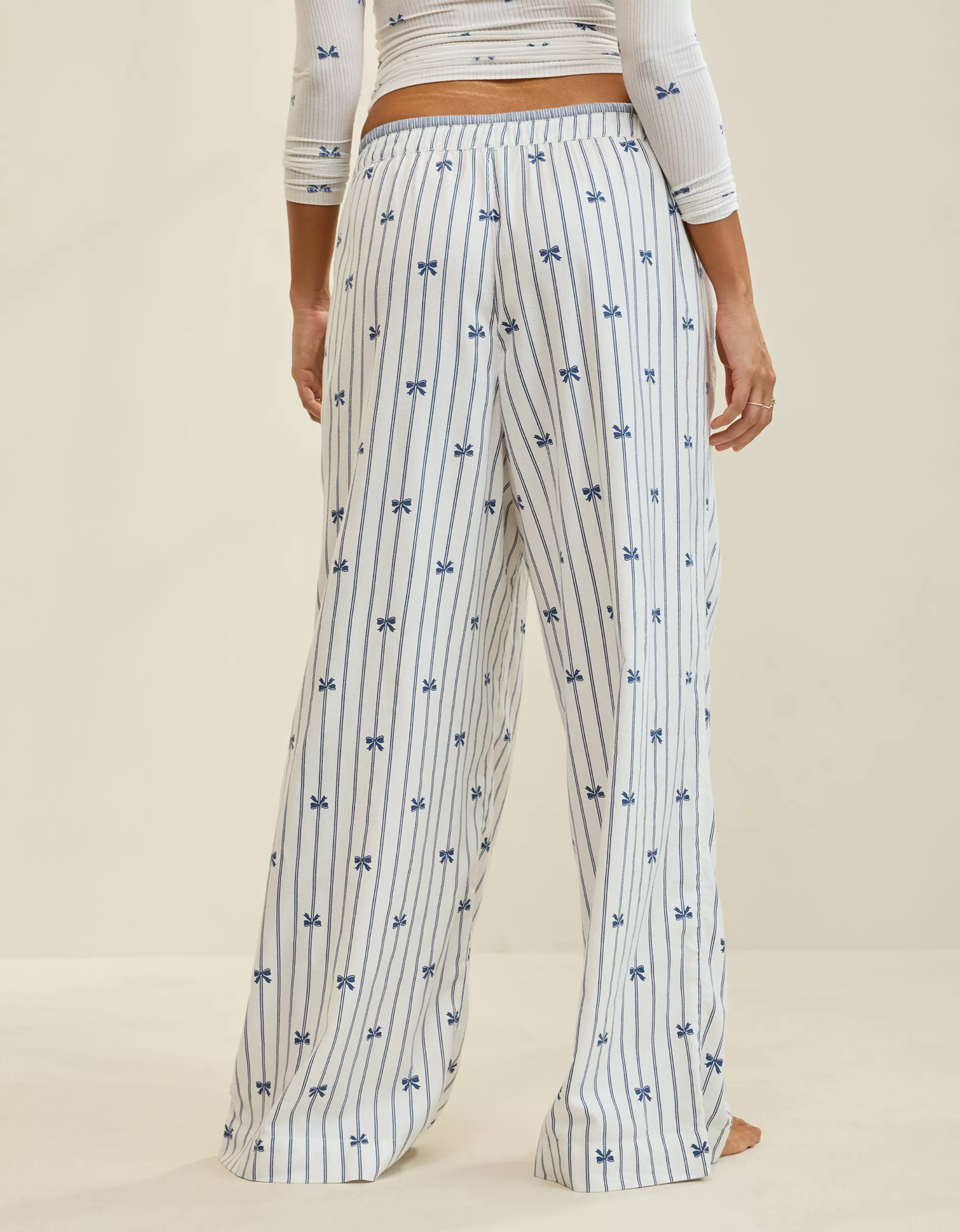 Aerie Street Flannel Trouser PJ | Aerie
