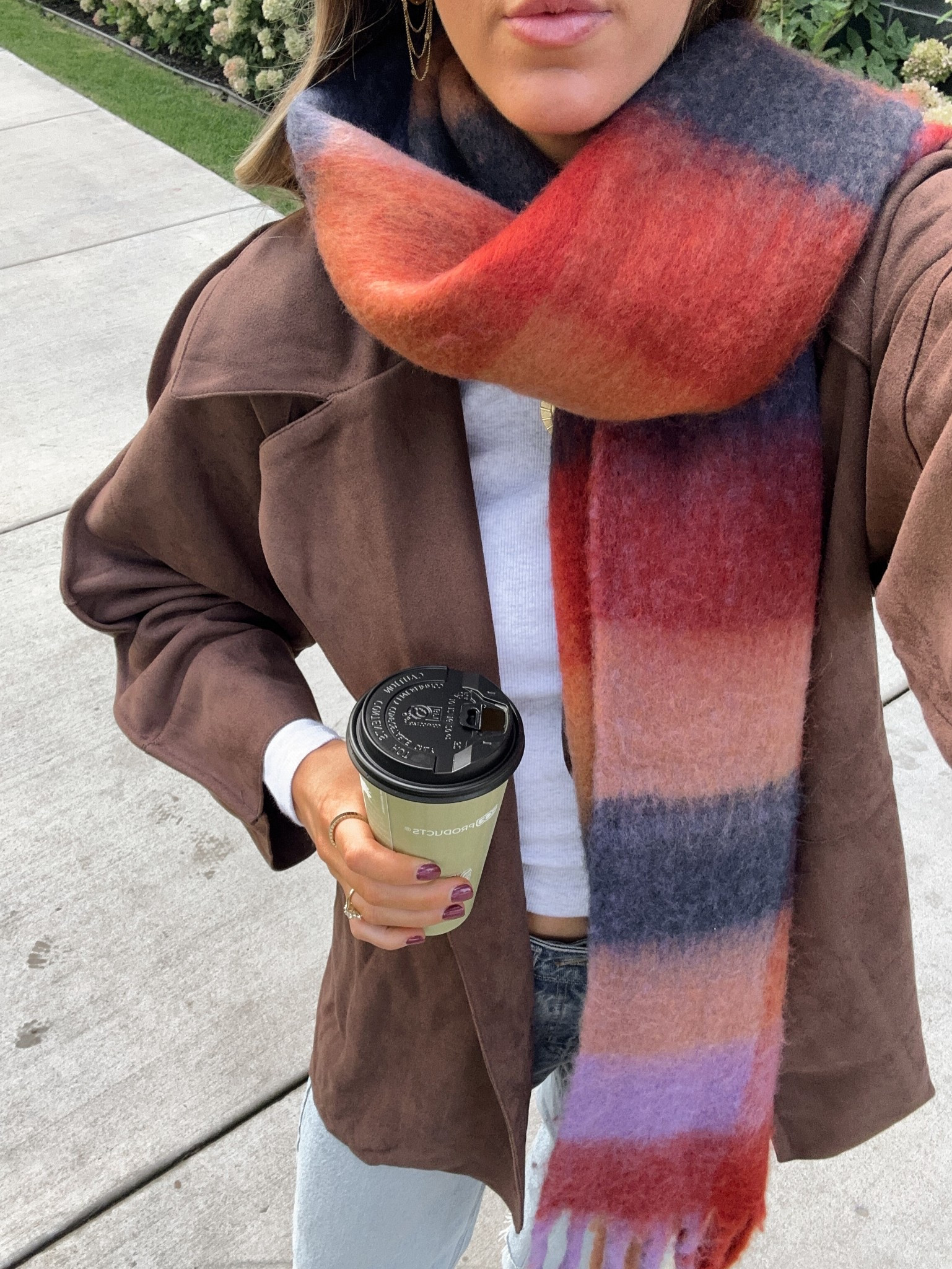 Cozy fall outfit! 🤎 

Scarf & jacket are from Golden Haze!!

#LTKStyleTip #LTKSeasonal #LTKShoeCrush