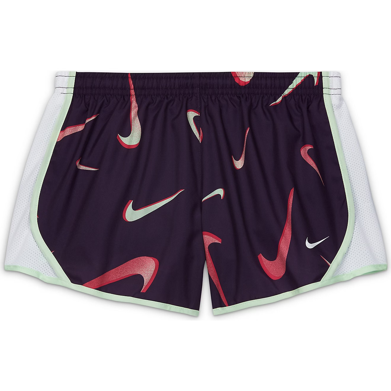 Nike Girls' Dri-FIT Tempo Swoosh Shorts | Academy | Academy Sports + Outdoors