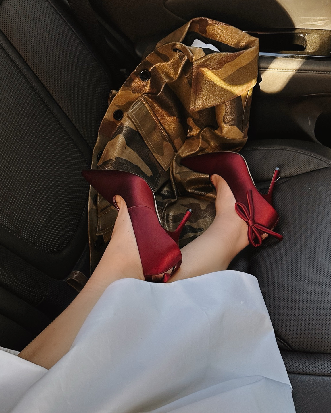 A few designer sale items I scored lately.  These pumps sure add a lot of holiday (Hey! Lunar New Year!🧧 ) spirit to any outfit.

I also found a couple more designer shoe sales that worth you having a look -- and don't hesitate to pull the trigger when you are ready and see your size is available! 

#LTKSaleAlert #LTKShoeCrush #LTKHoliday