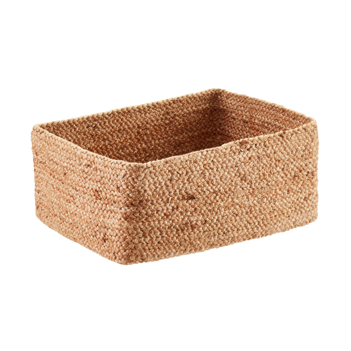 Jute Rectangular Storage Bin | The Container Store