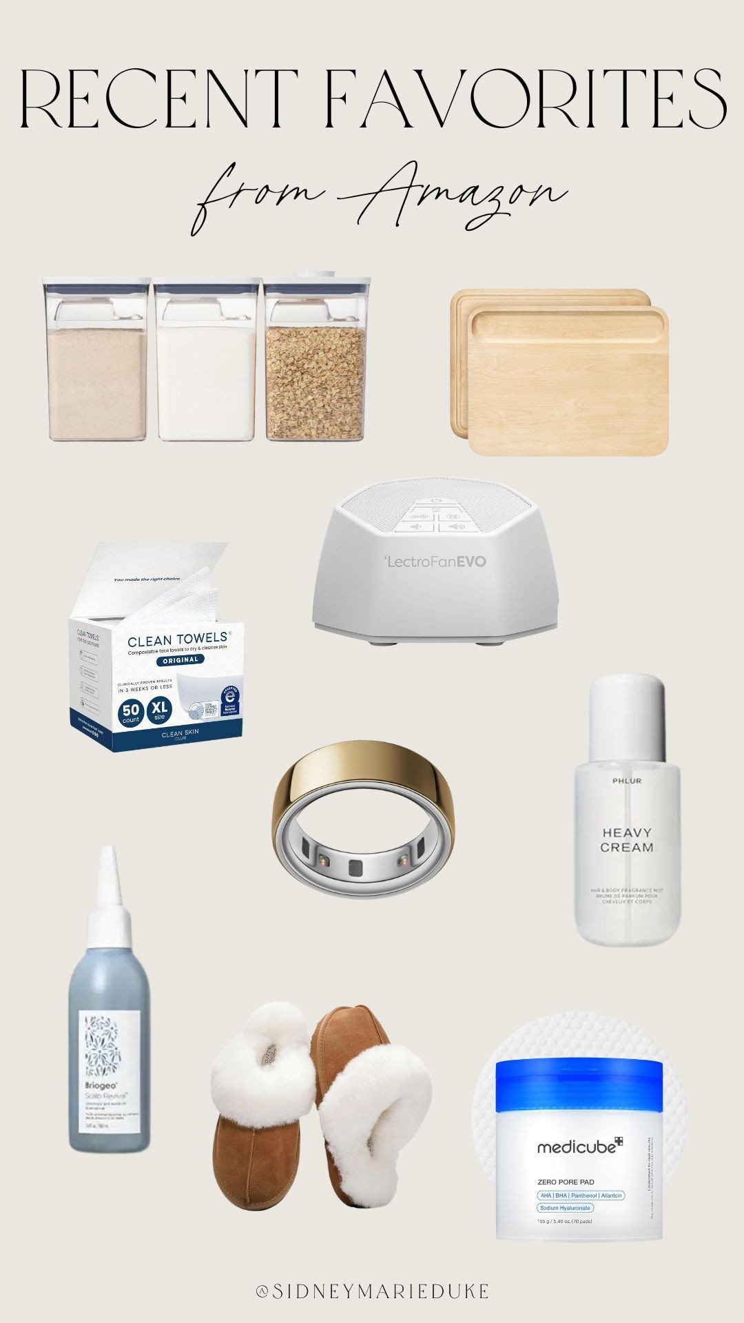 Recent faves from Amazon 🤍