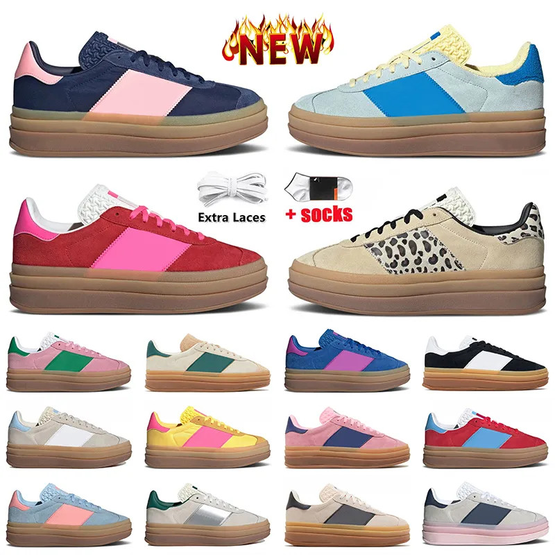 Fashion Women Casual Designer Bold Shoes Platform Sneakers Pink Silver Collegiate Green Gum Cream... | DHGate