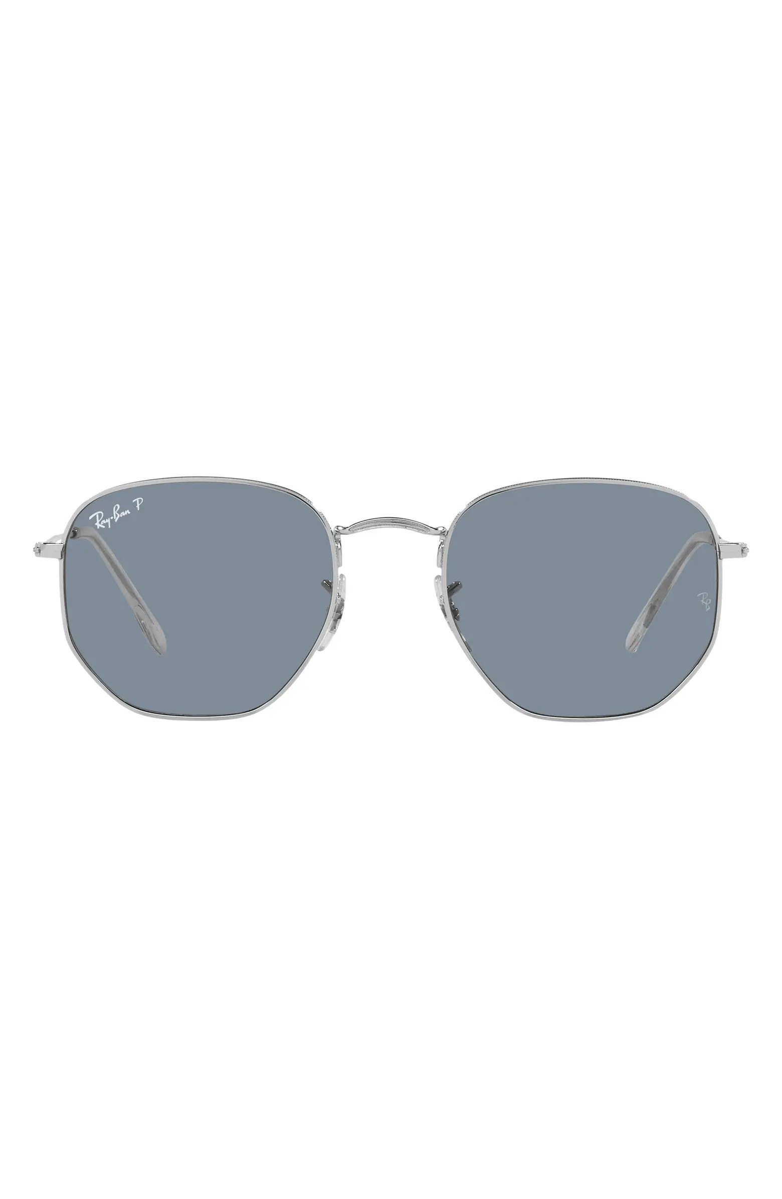 51mm Polarized Geometric Sunglasses | Nordstrom
