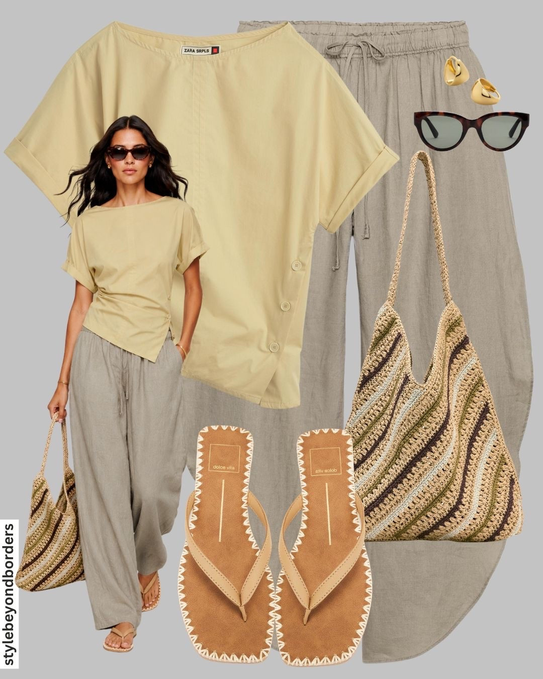 Holiday outfit styling! 🪭🌴✨




Tags: double trim vest, knit vest, linen trousers, jelly sandals, raffia bag, summer outfit, holiday outfit, chic outfit, zara, butter yellow top

#LTKsummer #LTKtravel #LTKstyletip