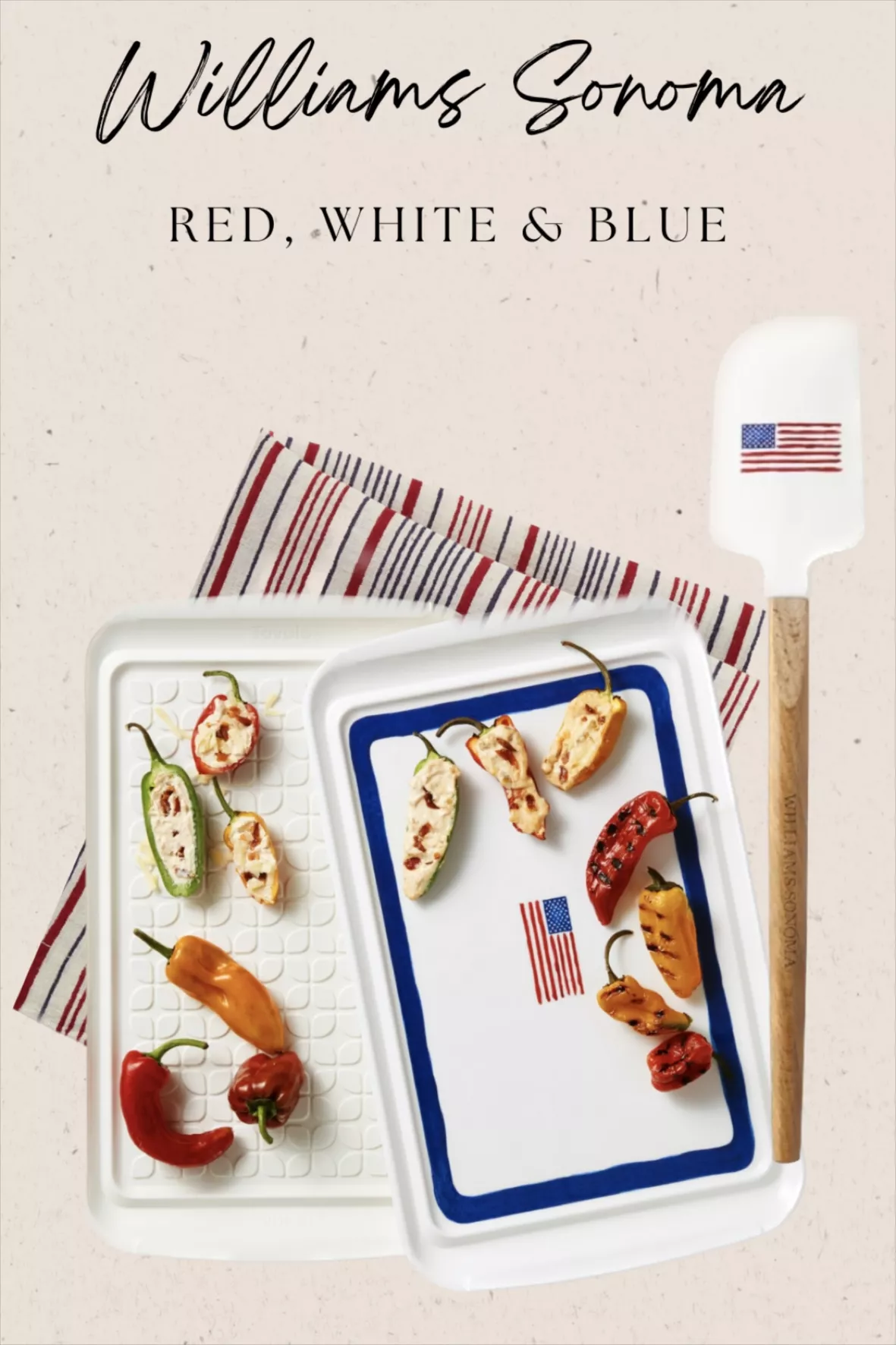 American Flag Kitchen Towels, Set of 2 | Williams Sonoma