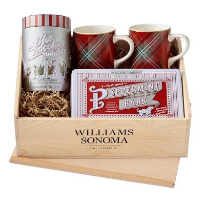 Peppermint Bark Gift Crate | Williams-Sonoma