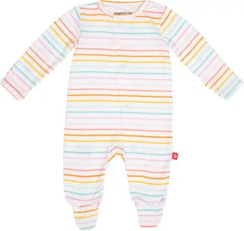 Magnetic Me Candy Stripe Magnetic Footie | Nordstromrack | Nordstrom Rack