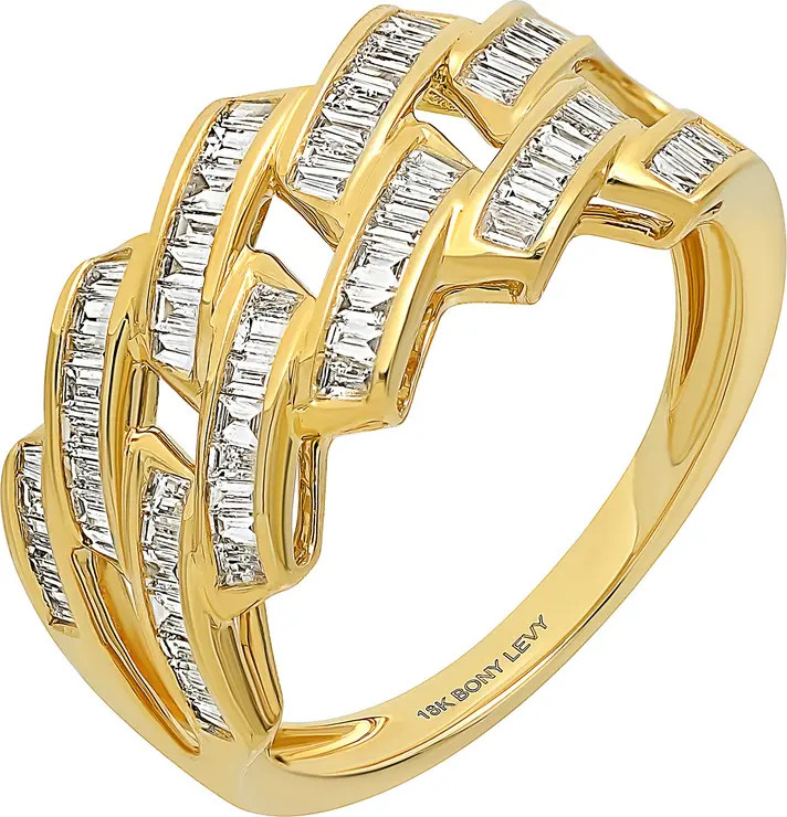 Gatsby Wide Diamond Ring | Nordstrom