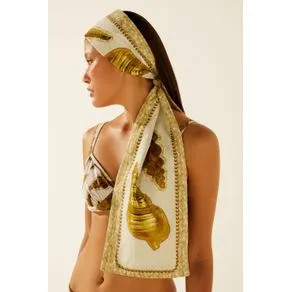 Lenço Utilitário Conchas DOURADO/GOLDEN U/ONE SIZE | OffPremium (BR)