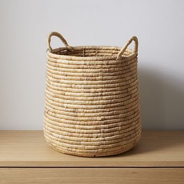 Woven Seagrass Baskets | West Elm | West Elm (US)