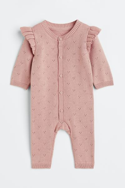 Knit Cotton Jumpsuit | H&M (US + CA)