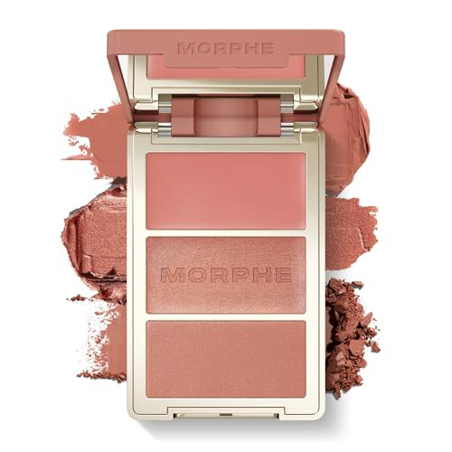 MORPHE Cheek Thrills Multi-Finish Face Trio After Party (0.38 oz) | Amazon (US)