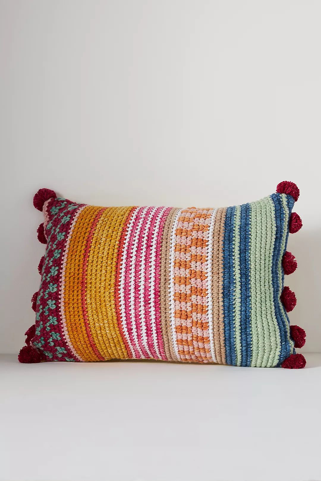 Woven Fabiana Indoor/Outdoor Pillow | Anthropologie (US)