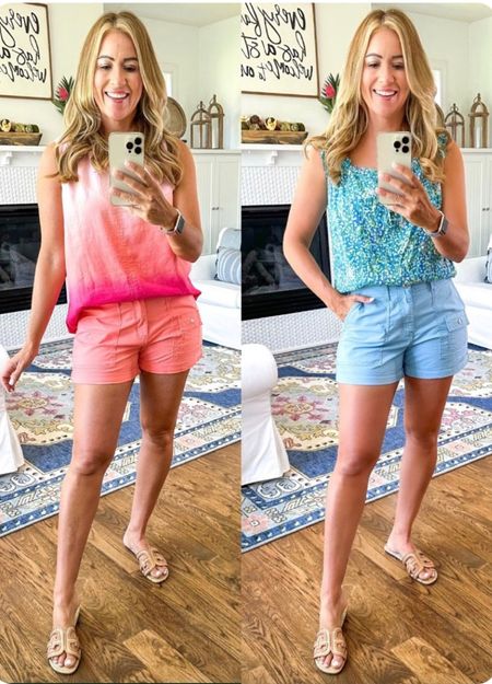 This look is under $30 and is 💗💗💗 The colors in this look just make me happy! I cannot get enough of these $17 shorts, I now have them in 3 colors and cannot recommend them more. These tops is also adorable and the ombre one is under $13!

New arrivals for summer
Summer fashion
Summer style
Women’s summer fashion
Women’s affordable fashion
Affordable fashion
Women’s outfit ideas
Outfit ideas for summer
Summer clothing
Summer new arrivals
Summer wedges
Summer footwear
Women’s wedges
Summer sandals
Summer dresses
Summer sundress
Amazon fashion
Summer Blouses
Summer sneakers
Women’s athletic shoes
Women’s running shoes
Women’s sneakers
Stylish sneakers

#LTKSeasonal #LTKStyleTip #LTKSaleAlert