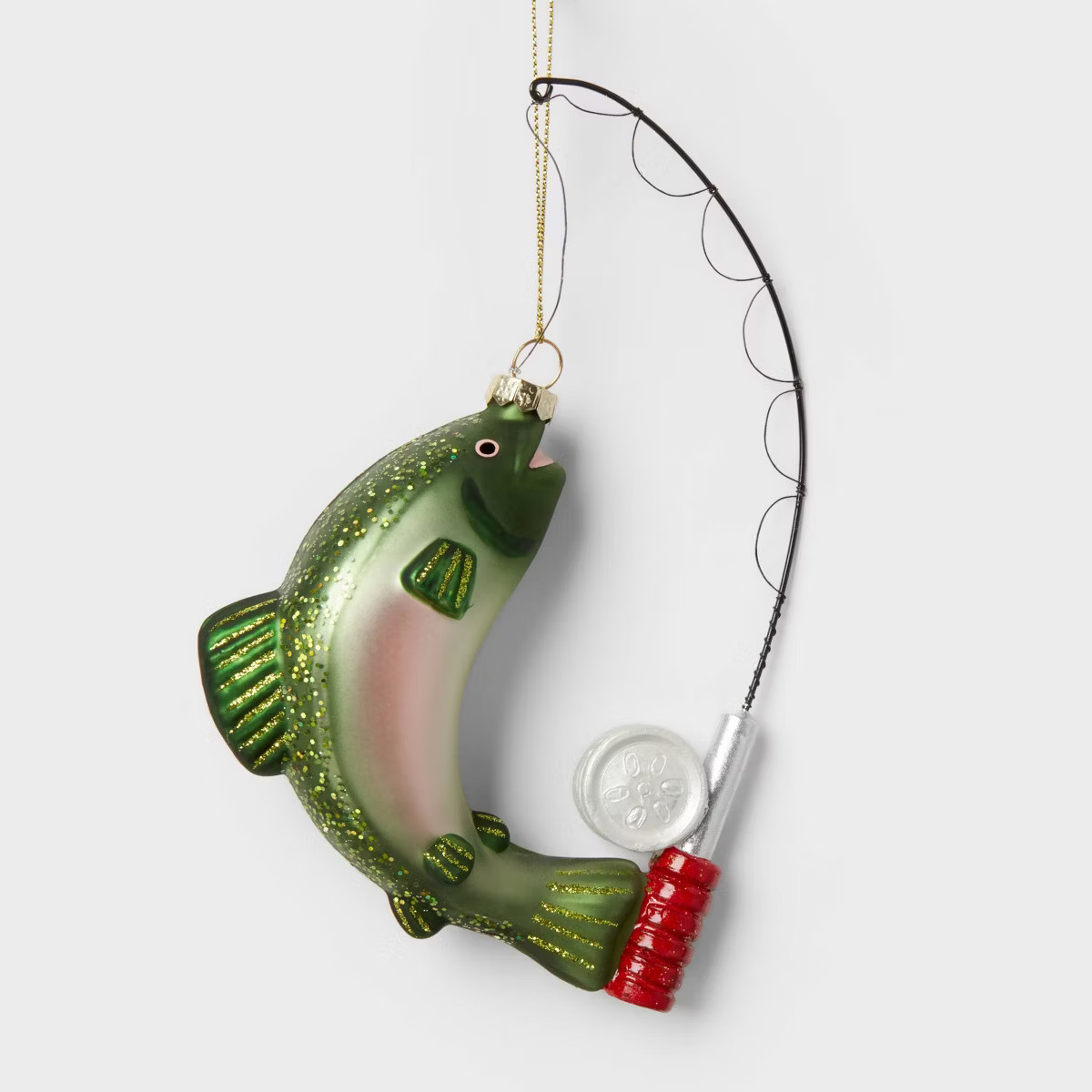 Glass Fishing Christmas Tree Ornament - Wondershop™ | Target