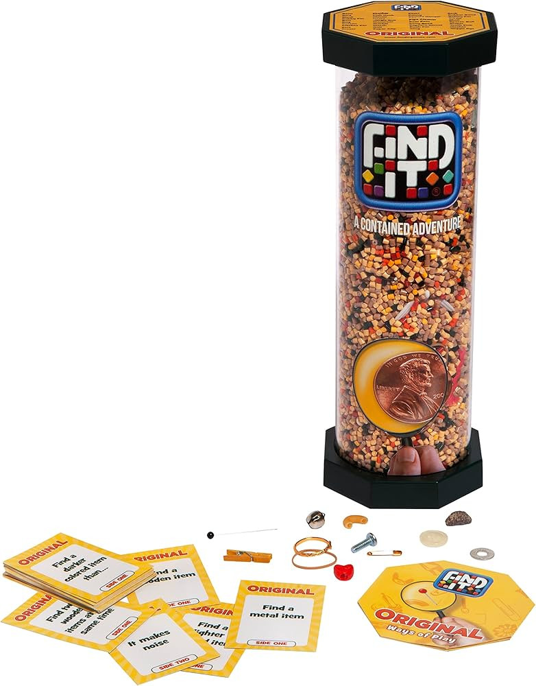 Find it Games-Hidden Object Search Game-Original Version- Scavenger Hunt Adventure for The Whole ... | Amazon (US)