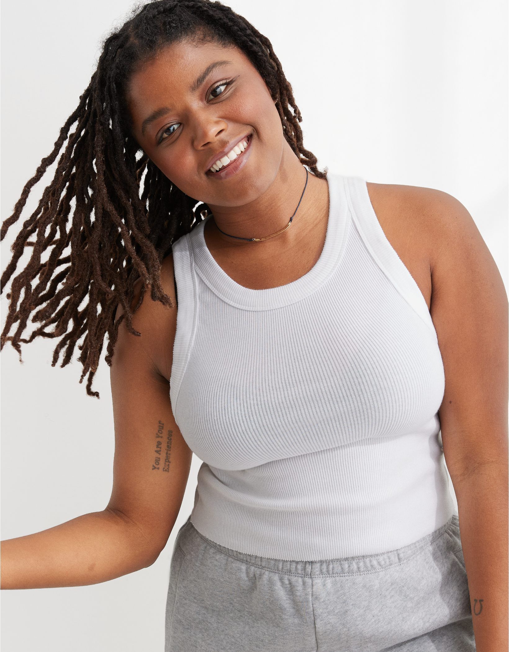 Aerie Free Spirit Ribbed Tank Top | Aerie