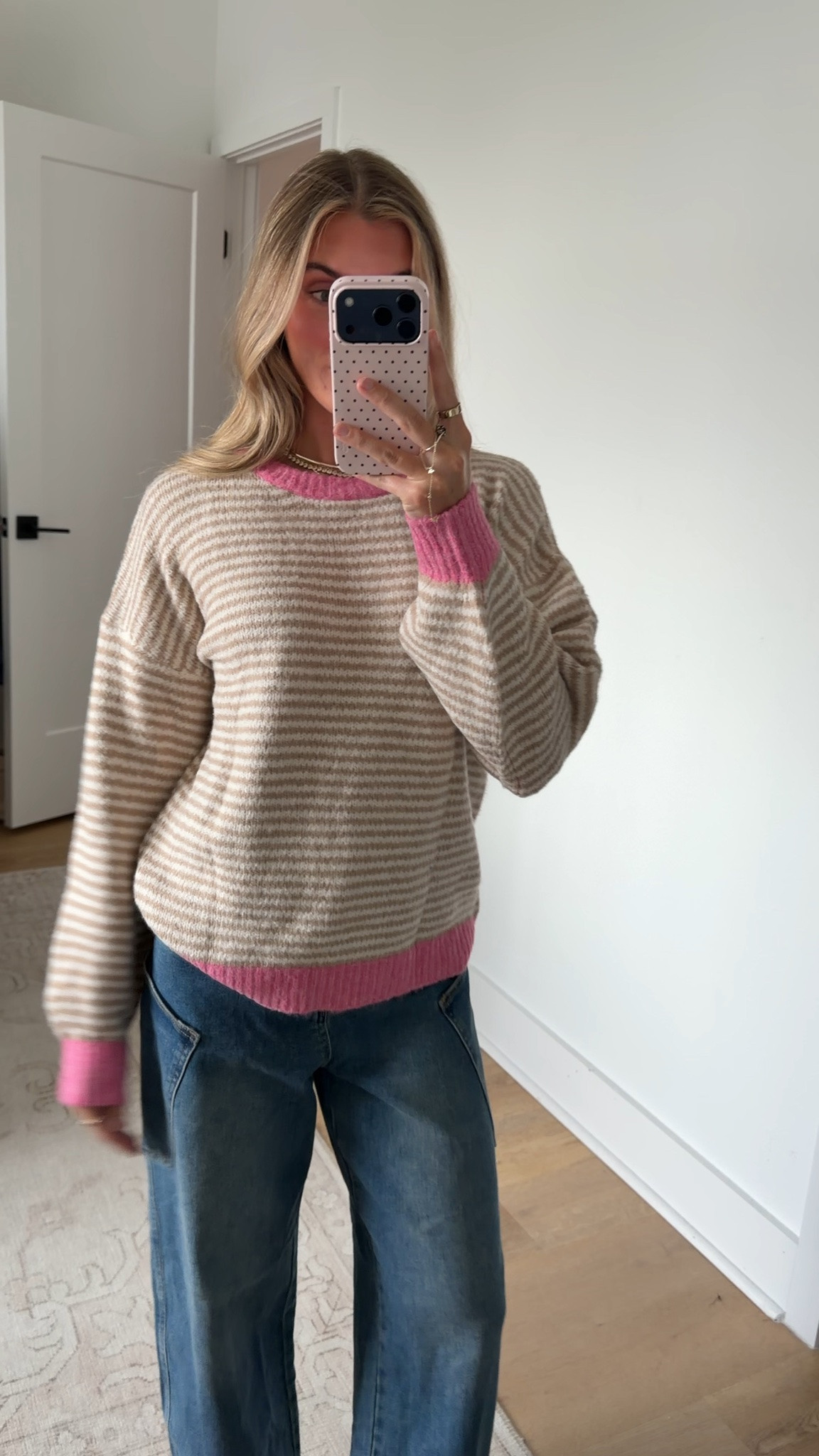 Amazon size small Cicy Bell Womens Striped Sweater Loose Fit Color Block Knit Pullover Tops
Lightweight, Crewneck, Long Sleeve, Fall Spring Outfits, Casual Trendy, Ribbed Hem, Fashion Style

#LTKootd #LTKSeasonal #LTKSaleAlert