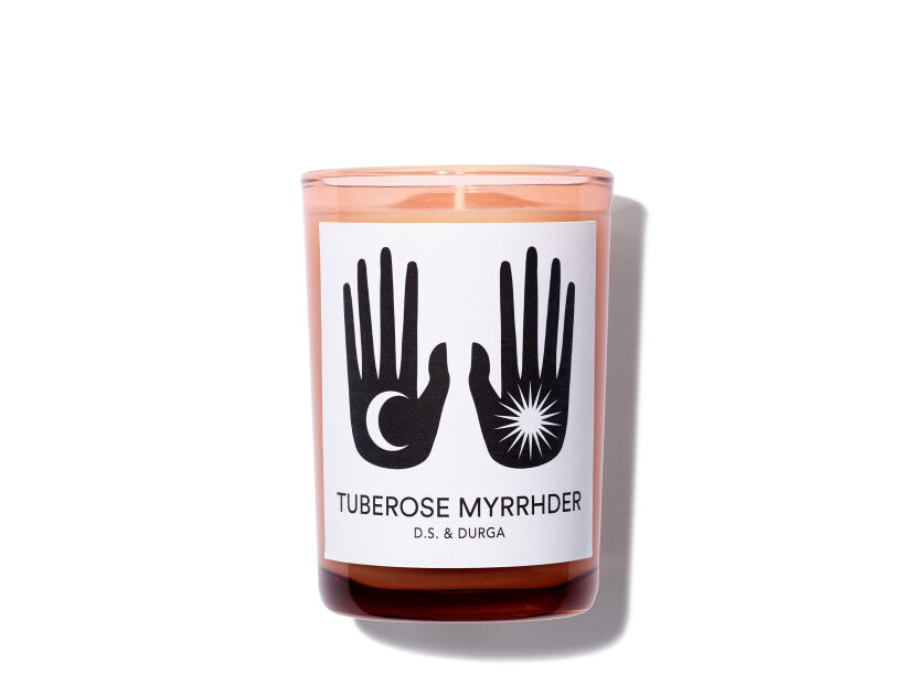 D.S. & Durga Tuberose Myrrhder Candle - 7 oz. | Violet Grey