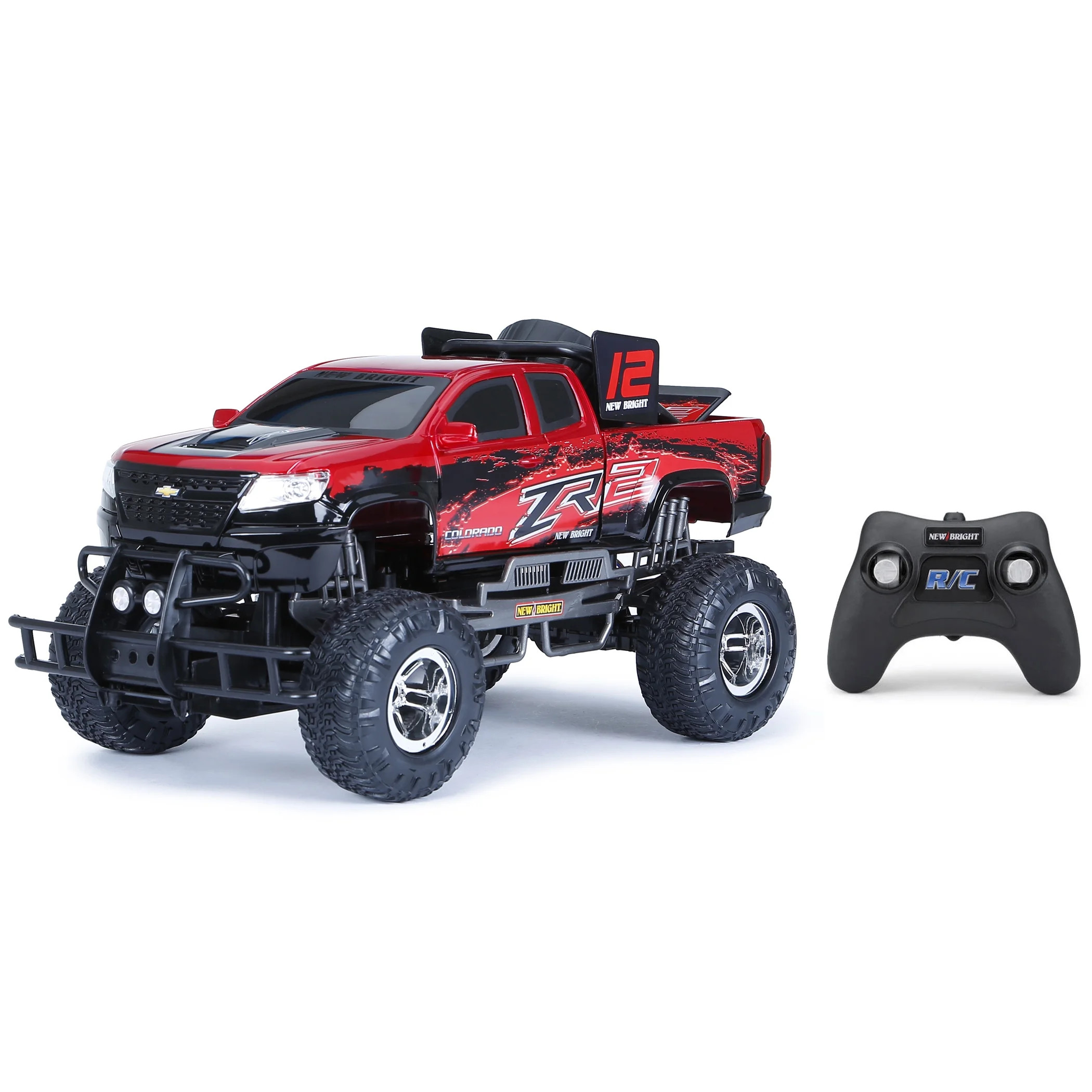 New Bright (1:10) Chevrolet Colorado Battery Red Truck, 61078U-1R | Walmart (US)