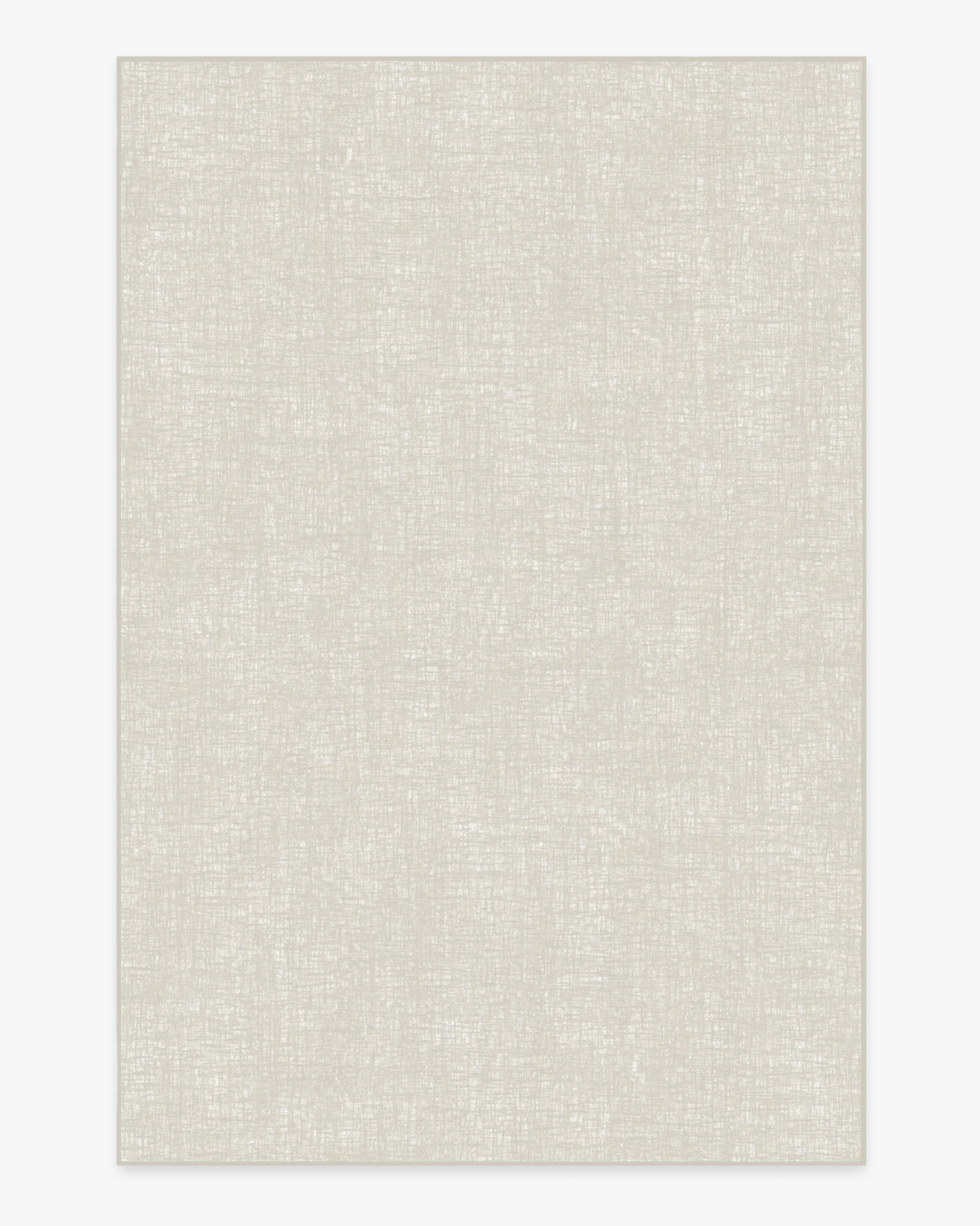 Crosshatch Beige Ivory Rug | Ruggable