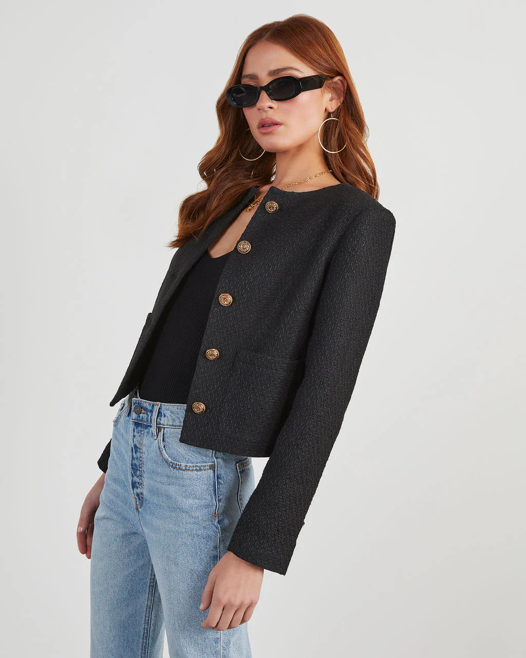 Nolan Boucle Jacket | VICI