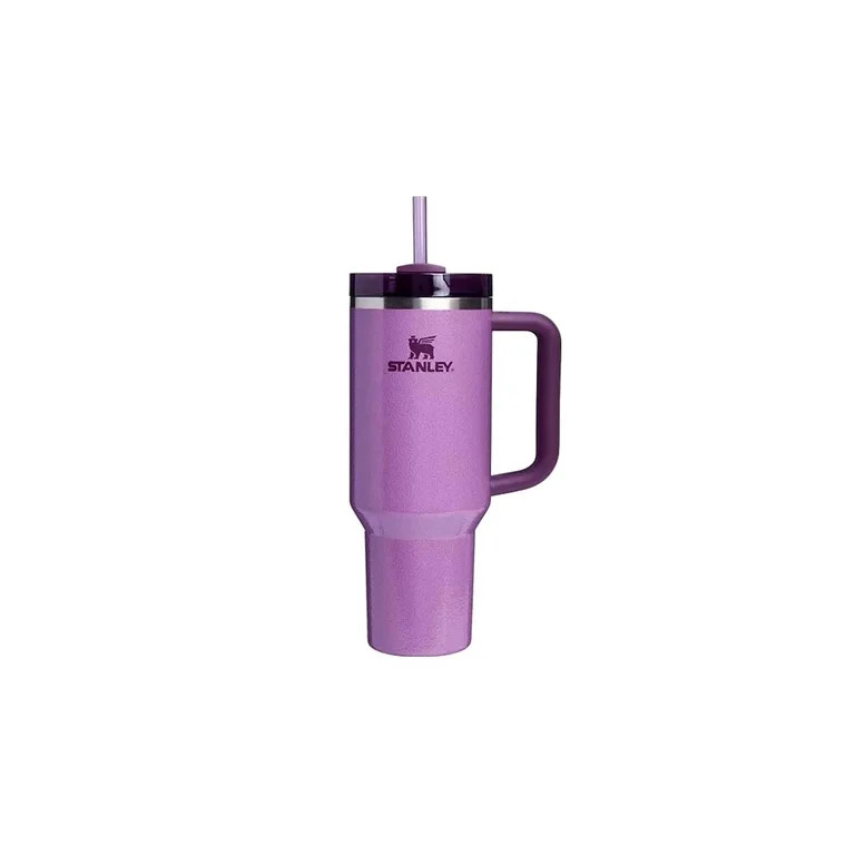 Stanley Quencher Stainless Steel Double Wall Insulated Tumbler 40 oz. Hammertone Lilac | Walmart (US)