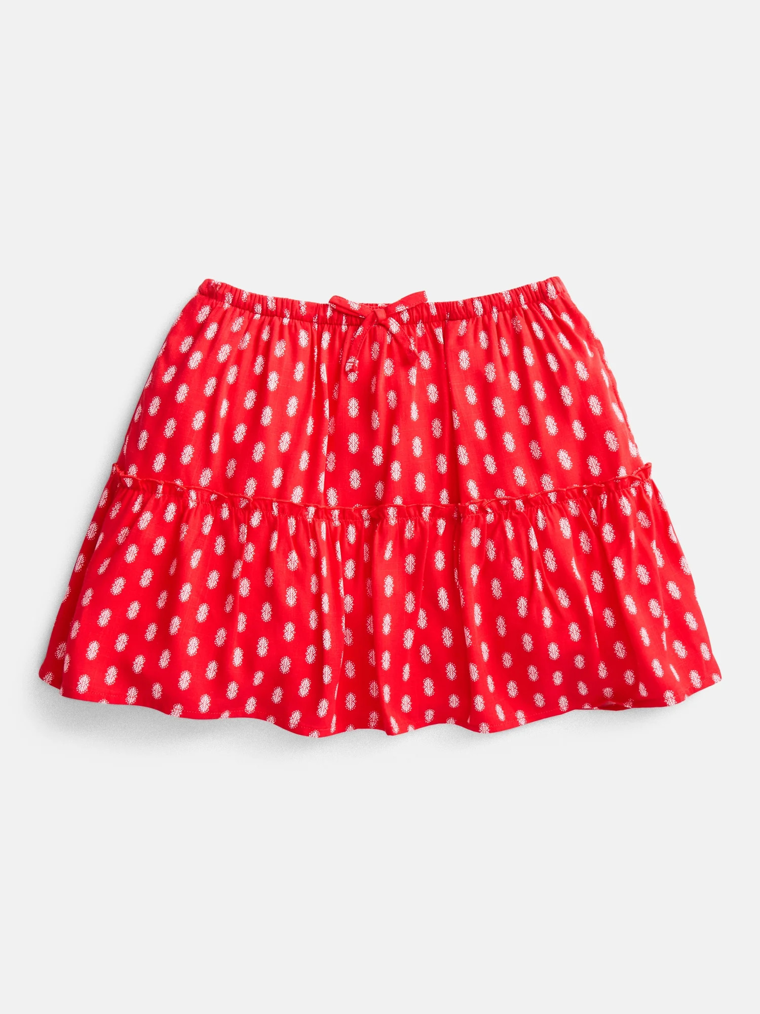 Weekend Academy Girls Tiered Skirt, Sizes 4-18 | Walmart (US)