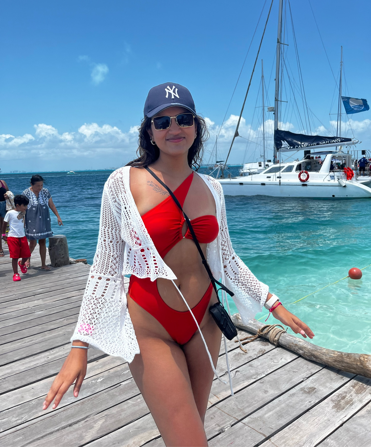 Fav cut out bathing suit from shein ❤️ 

#LTKbeauty #LTKsummer #LTKtravel