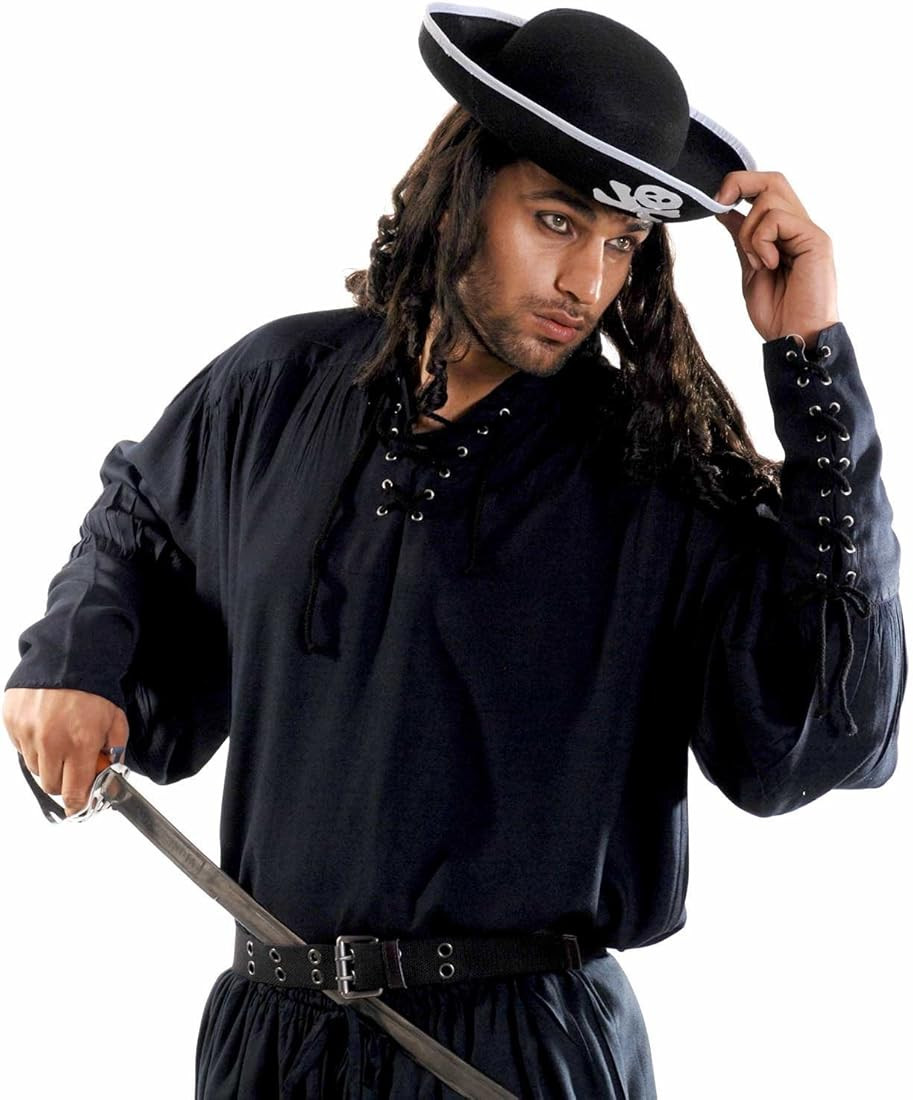 Medieval Poet's John Coxon Cosplay Costume Pirate Shirt C1004 | Amazon (US)